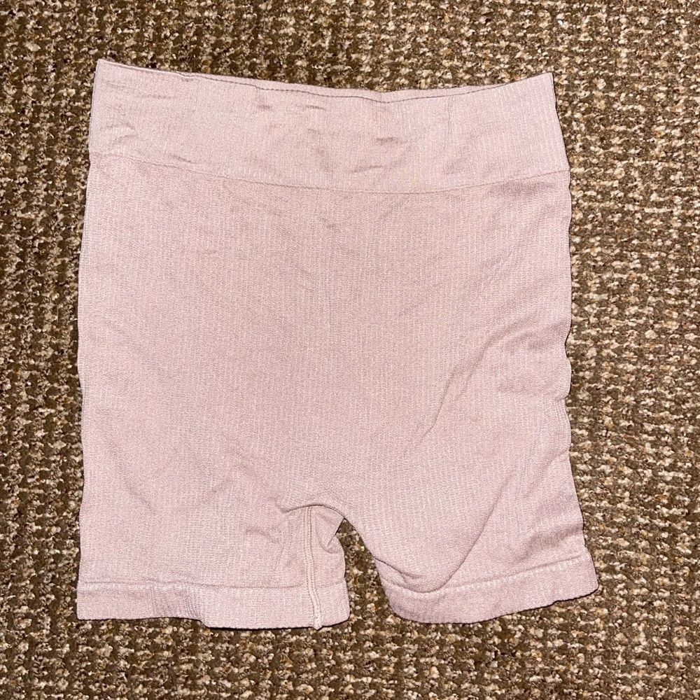 Stretch rib shorts